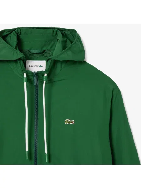 Lacoste куртка чоловіча водонепроникна зелена