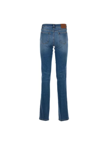 Skinny jeansy skinny Fay niebieskie