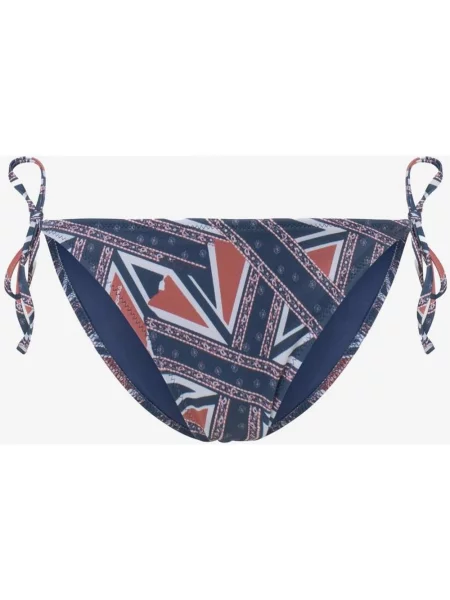 Dół od bikini Pepe Jeans Marvellis w kolorze ciemnoniebieskim pomarańczowym i białym M niebieskie