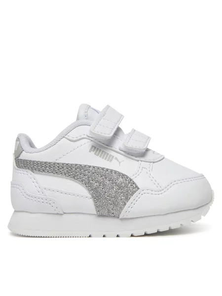 Laisvalaikio batai Puma St Runner V4 Sl Glitter V Inf 01 balta