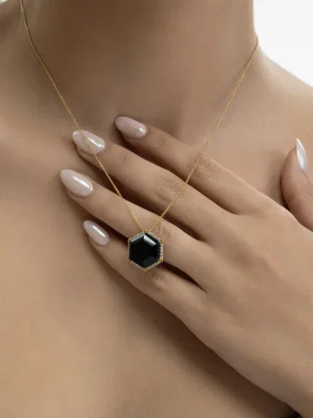 Colier Lisa Nik negru