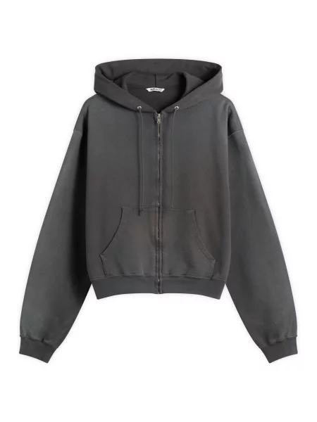 Bluza rozpinana Auralee czarna