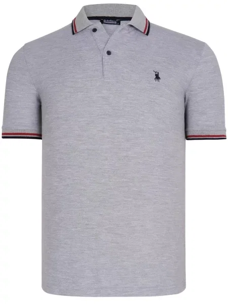 Tricou polo Dewberry gri