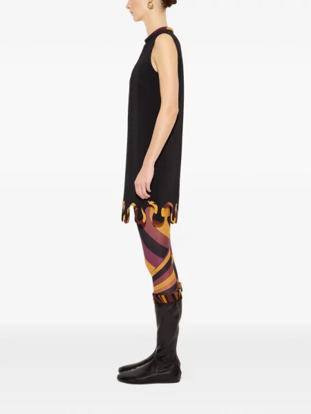 Rochie Pucci cu imagine negru