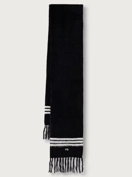 3S SCARF κασκόλ ανδρικό μαύρο