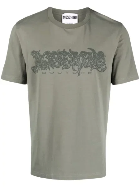 Tricou Moschino cu imagine stretch