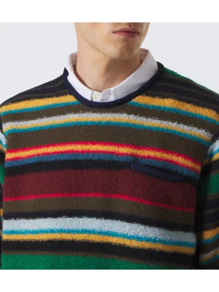 Pulover Sacai de lână cu dungi