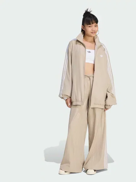 Повседневные брюки Adidas бежевые