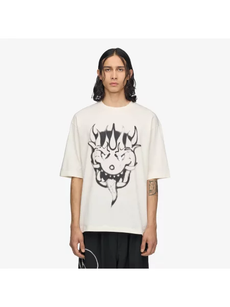 Tricou Chito Graphic Short Sleeve Tee Chalk White XS alb