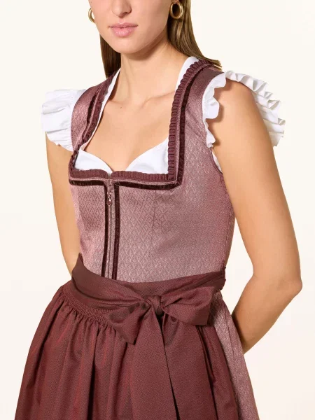 Krüger Sukienka Bawarska rot brązowa