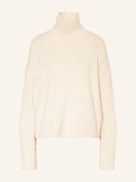 Lanius Sweter Oversize weiss biały