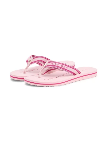 Pantofi Tommy Hilfiger roz