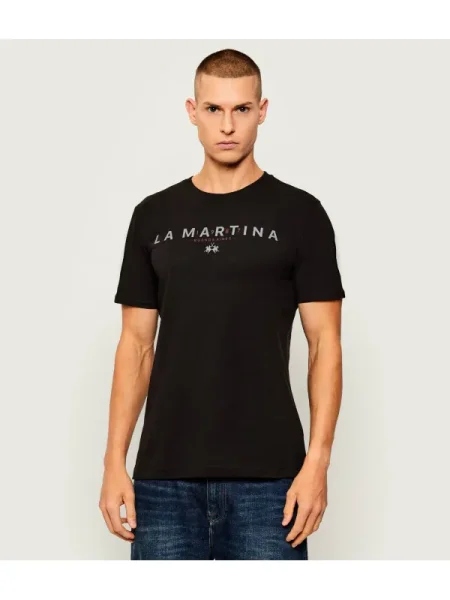 La Martina Tricou negru