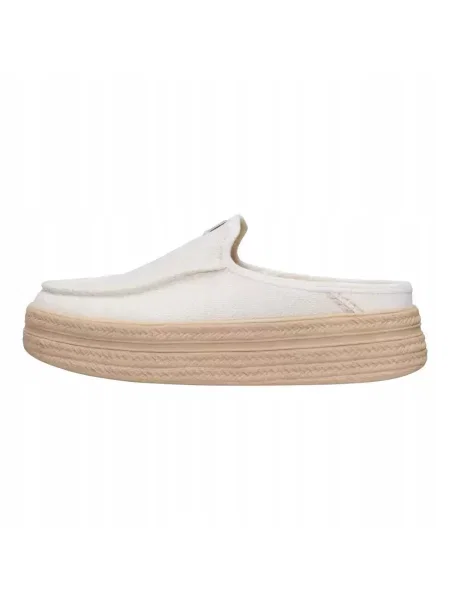 HeyDude Mokasyny Austin Lift Espadrille Woven białe