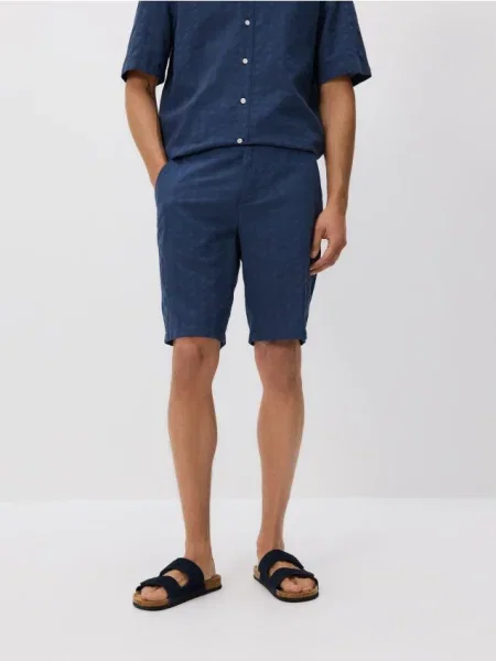 Pantaloni scurți Reserved albastru