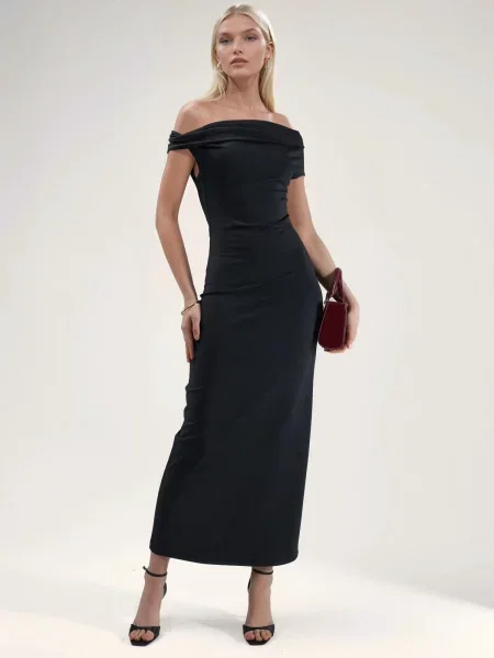 Hiccup Společenské šaty černá