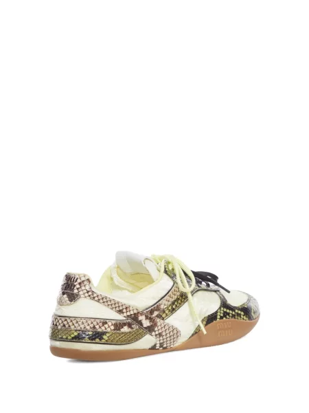 Sneakerși Miu Miu verde