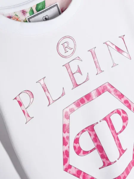 Bluza dziecięca Philipp Plein biała