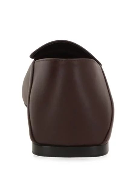 Csatos loafer Sergio Rossi autogrammal piros