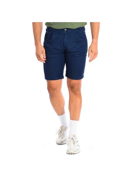 Pantaloni La Martina albastru