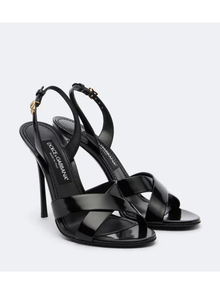 Sandale Dolce&gabbana din piele negru