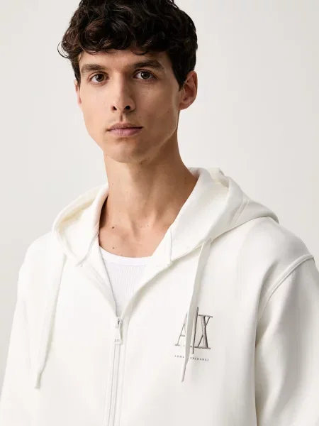 Свитер Armani Exchange с капюшоном