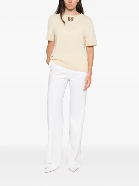 Pantaloni Max Mara alb