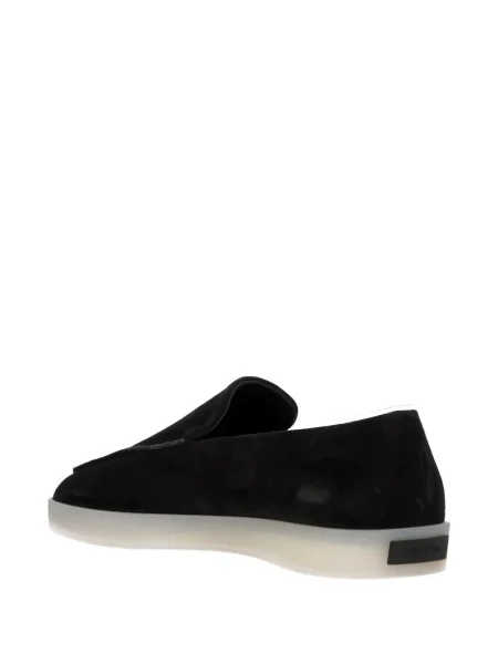 Loafers Fear Of God σουέντ μαύρο