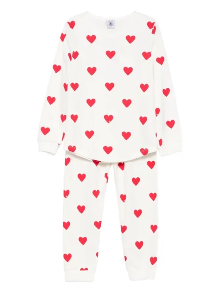 Spodnie dziecięce Petit Bateau białe
