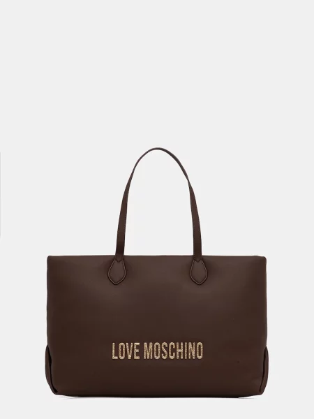Чанта Love Moschino кафяво