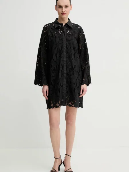 Сукня ISABELLE BLANCHE mini розкльошена чорний