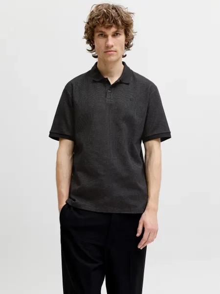 JACK & JONES Tričko JJEAUSTIN' čierna