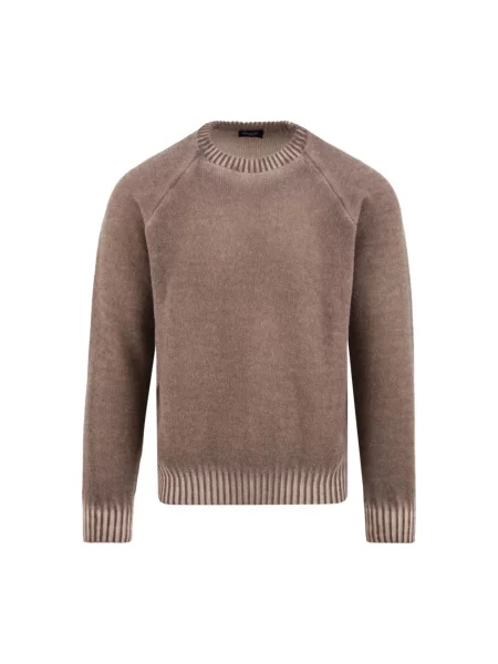 Sweter Drumohr brązowy