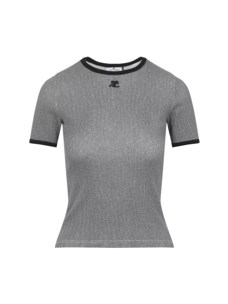 Koszulka Courreges czarna