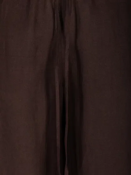 Pantaloni Staud cu cordon maro