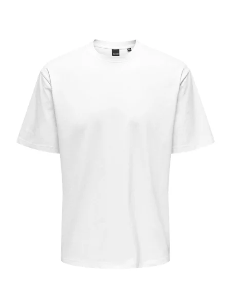 Only & Sons Póló ONSFRED LIFE RLX SS TEE NOOS' fehér