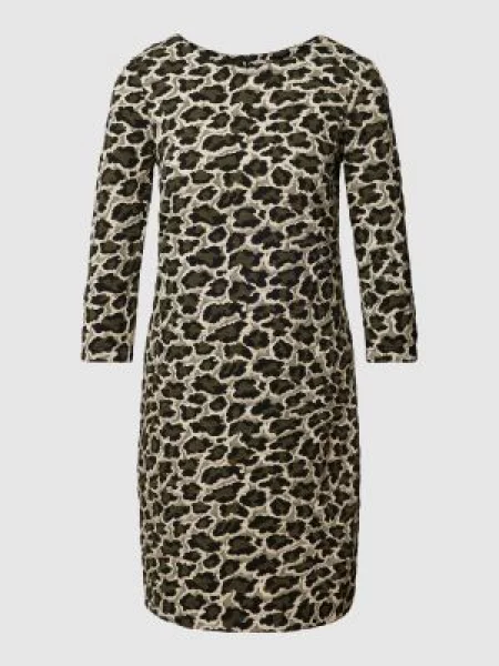 Sukienka mini ze zwierzęcym nadrukiem Montego