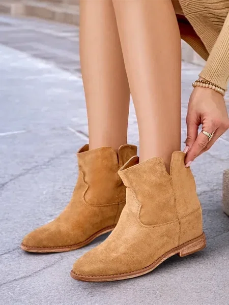 Botine Resti cu pană cowboy