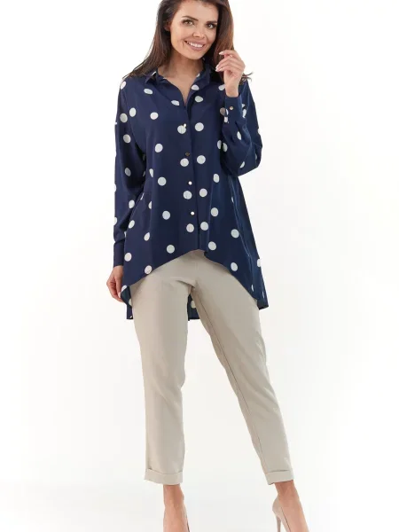 Koszula Awama niebieska