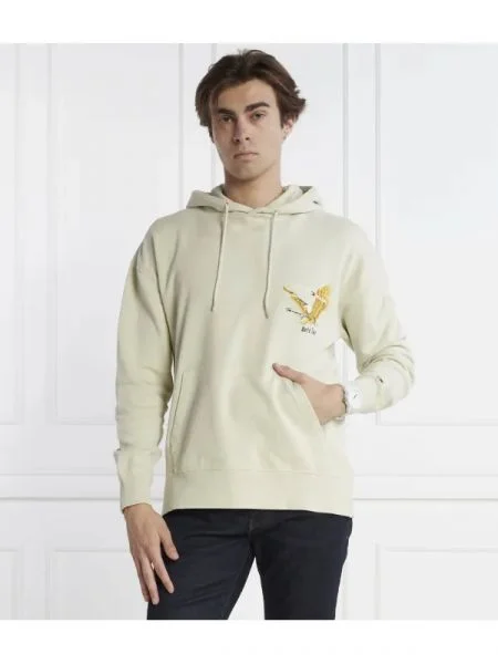 Tommy Jeans Hanorac | Relaxed fit verde