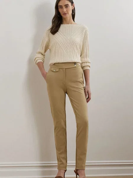 Брюки Lauren Ralph Lauren черные