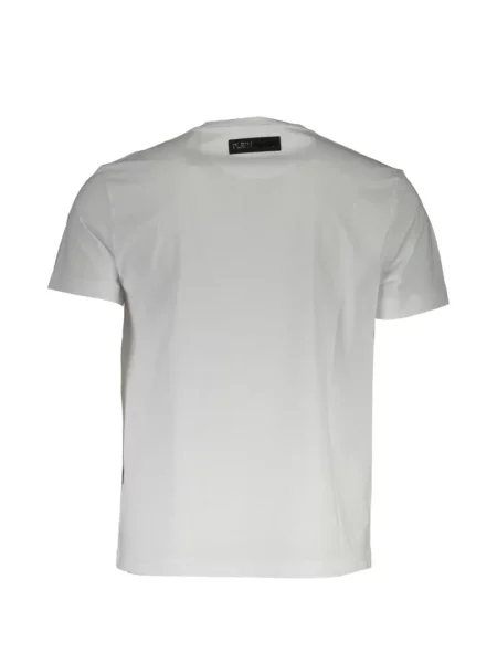 Tricou sport Plein Sport cu imagine alb