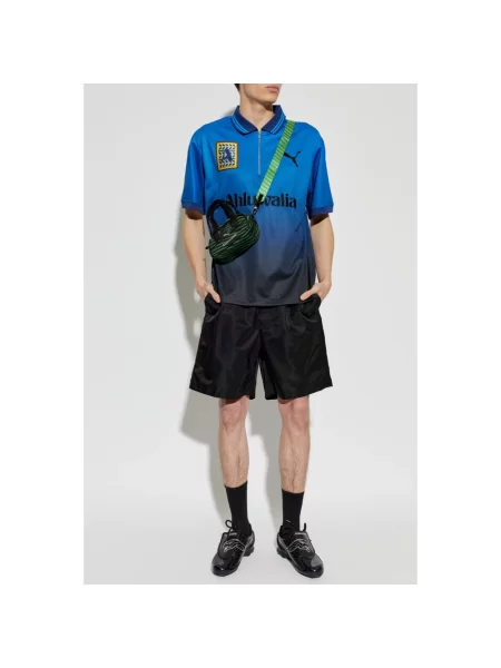Koszulka polo Puma niebieska
