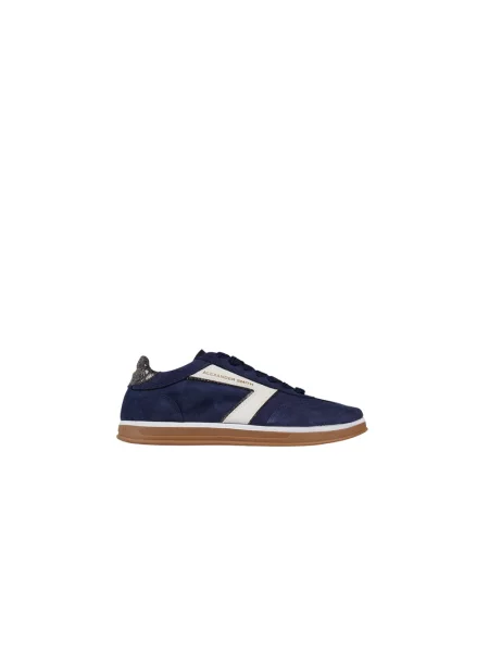 Sneakersy Alexander Smith zamszowe niebieskie