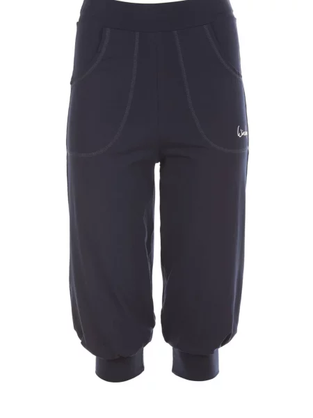 Winshape Športne hlače temno modra