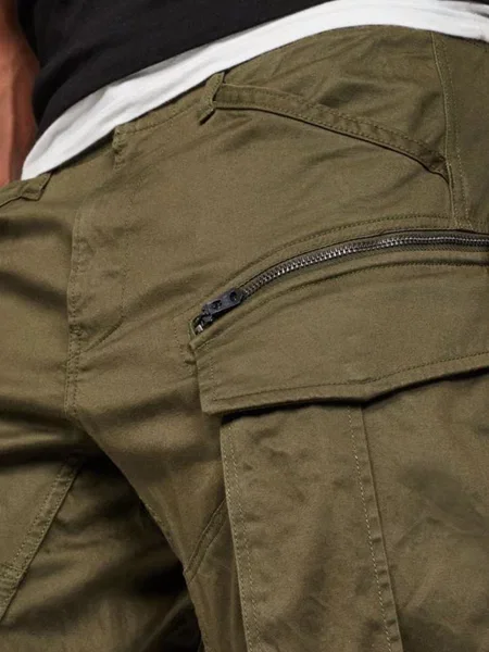Штани карго G-star Raw зелені