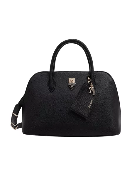 Guess torebka crossbody z imitacji skóry PATSIE czarna