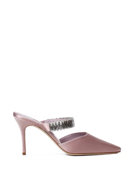Sandale Manolo Blahnik roz
