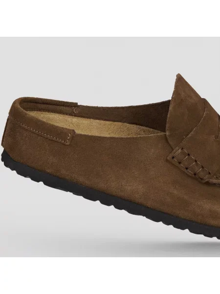 Semišové tenisky Birkenstock hnědé