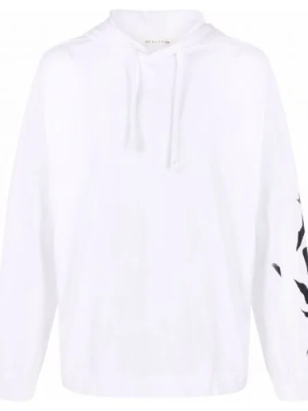 Суичър с качулка 1017 Alyx 9sm с принт бяло